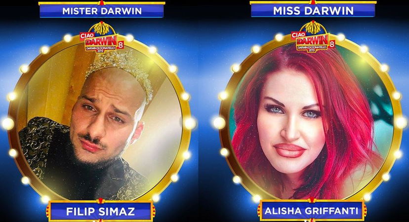 Mister e Miss Darwin 8: chi sono Filip Simaz e Alisha Griffanti (La Diva del Tubo) preview