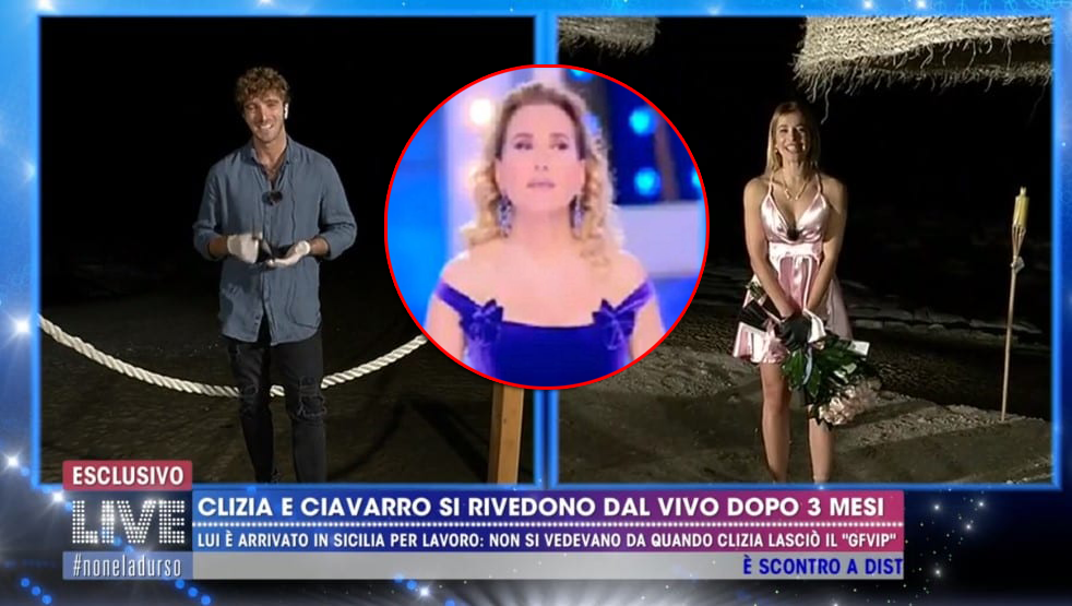 Barbara d’Urso fa pace con Paolo Ciavarro e Clizia Incorvaia