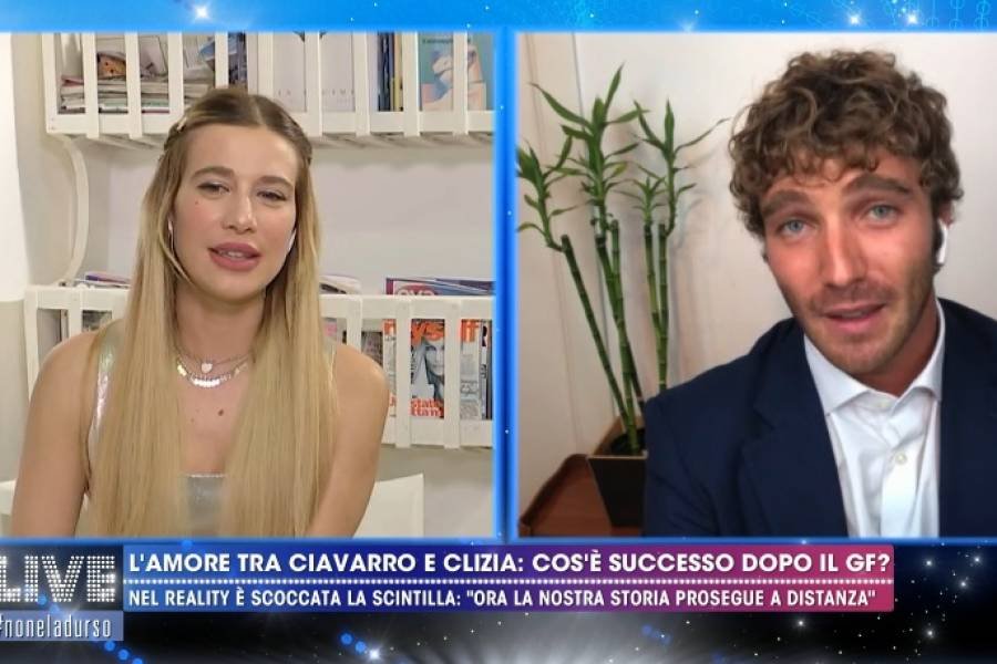 Clizia Incorvaia e Paolo Ciavarro