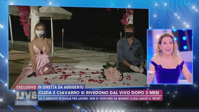 Paolo Ciavarro e Clizia Incorvaia