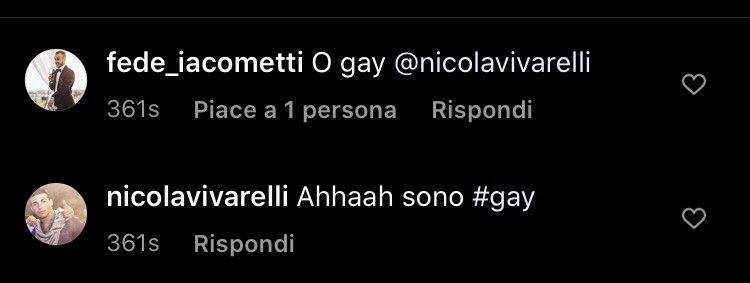 Nicola Vivarelli è gay?