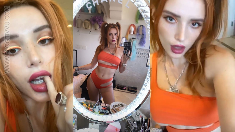 Bella Thorne, sexy dedica per Benjamin Mascolo