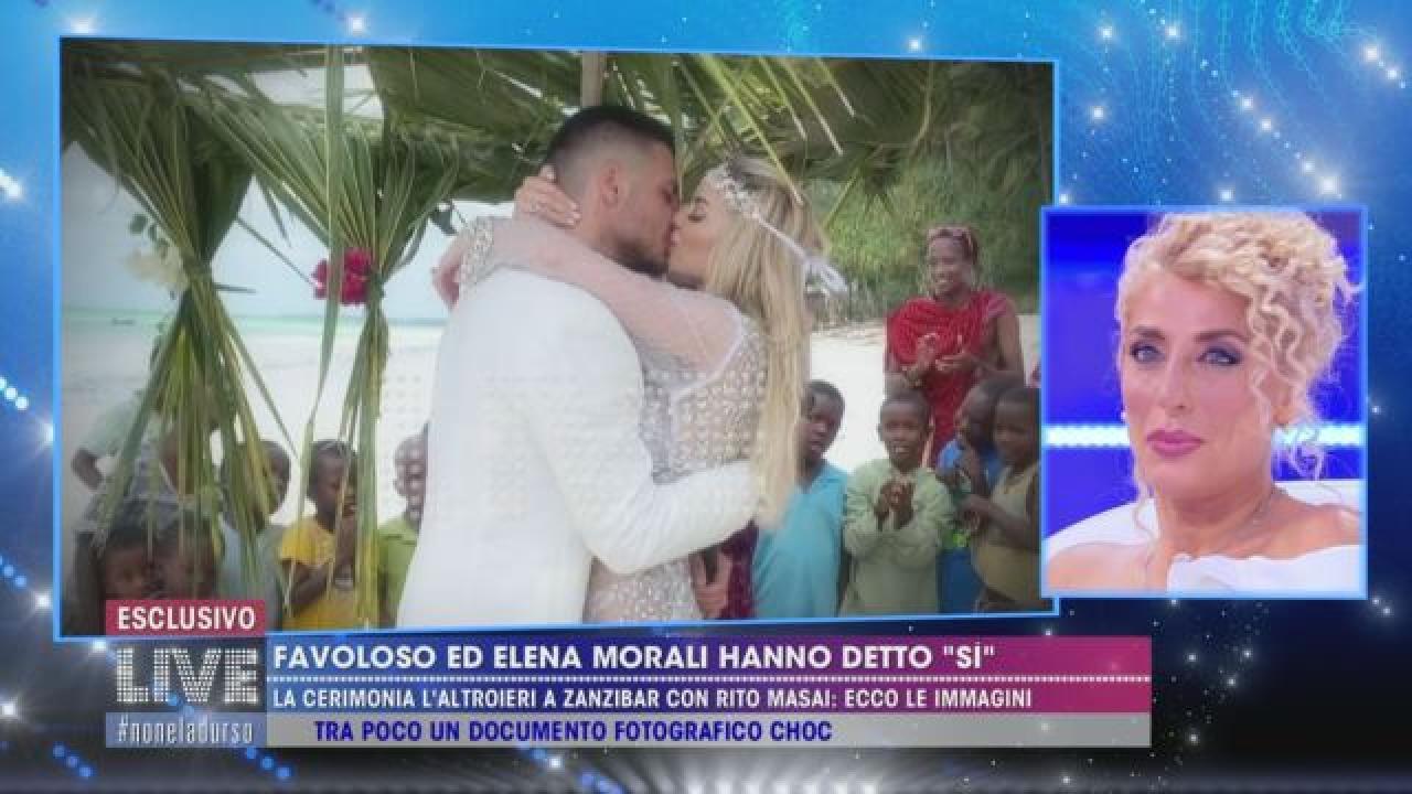 Elena Morali sposa Favoloso e respinge accuse dell’ex