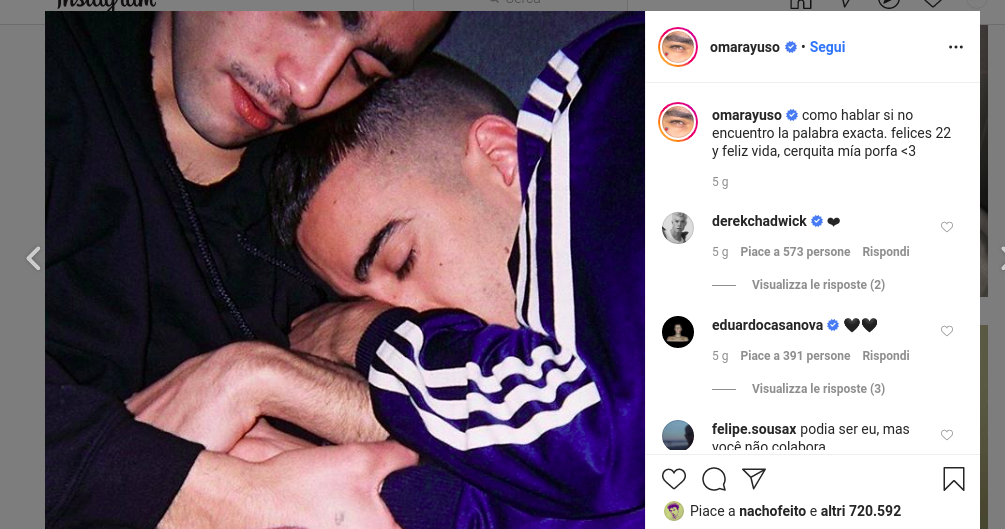 Elite, Omar Ayuso presenta il fidanzato: ecco chi è article-post