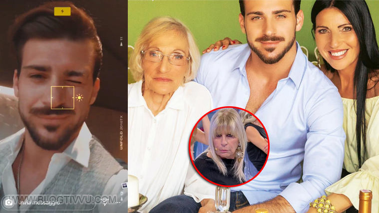 Nicola Vivarelli con la mamma e la nonna