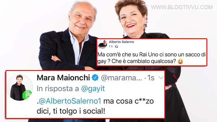Scivolone del marito di Mara Maionchi