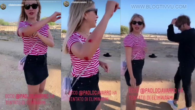 Clizia Incorvaia si fa male con Paolo Ciavarro: “Ha tentato di farmi fuori” (VIDEO) preview