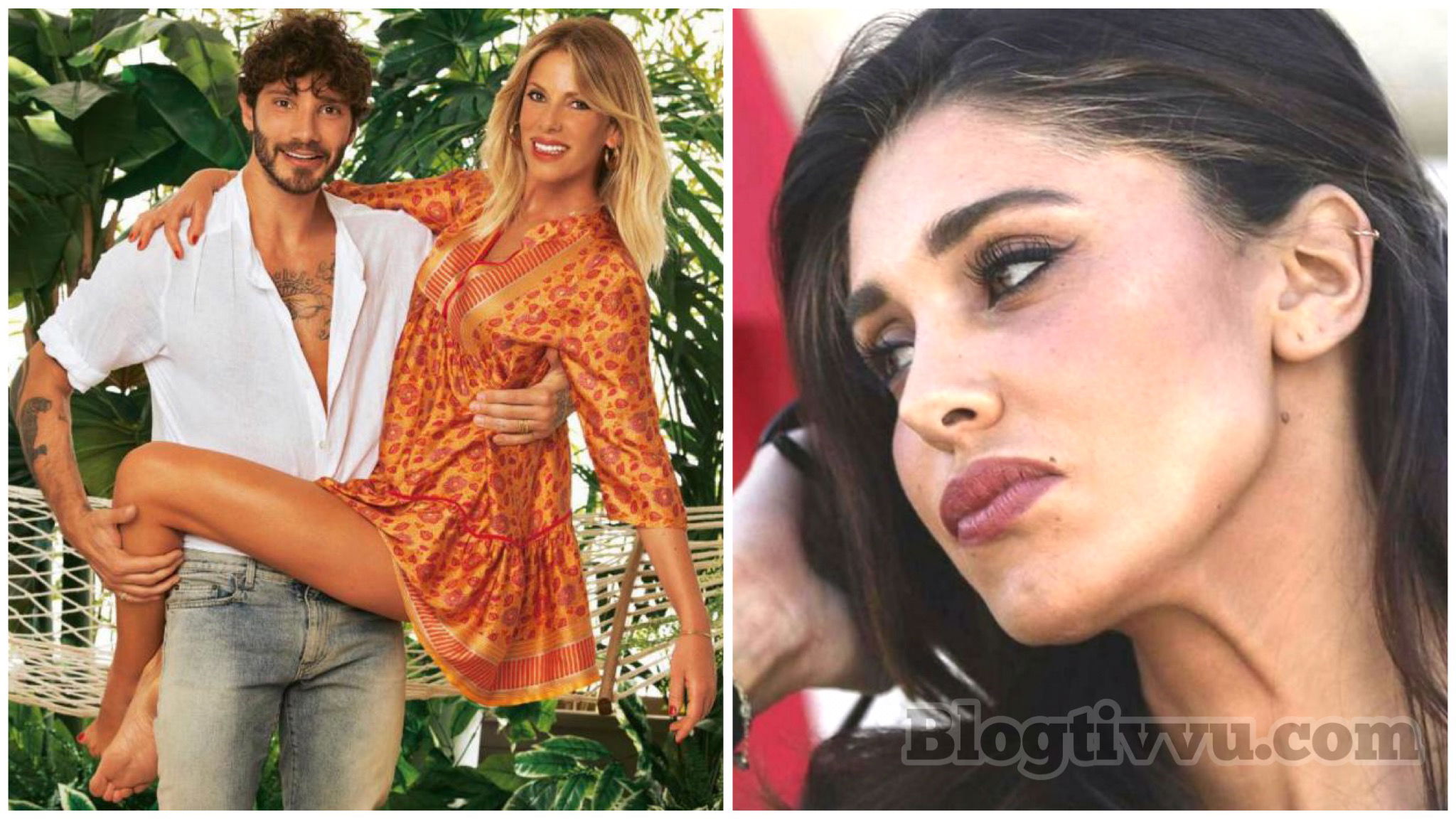 Belen Rodriguez, Stefano De Martino e Alessia Marcuzzi