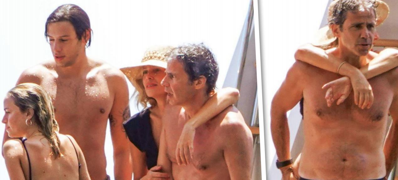 Alessia Marcuzzi e Paolo Calabresi Marconi