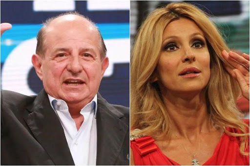 Adriana Volpe e Giancarlo Magalli