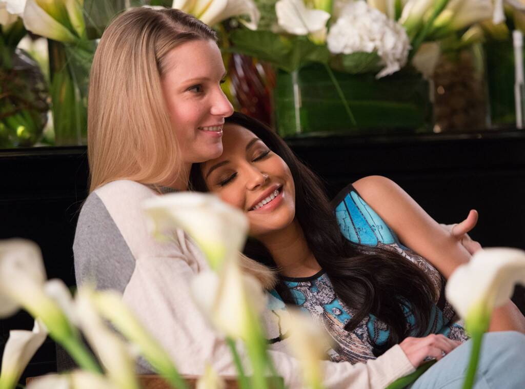 Naya Rivera e Heather Morris