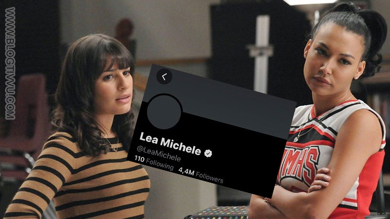 Lea Michele non parla di Naya Rivera e si cancella da Twitter