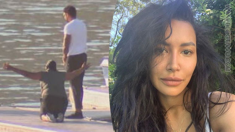 La mamma di Naya Rivera in ginocchio davanti al lago, la straziante immagine fa il giro del mondo preview