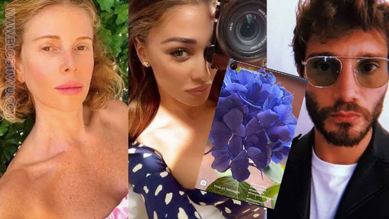 Belen Rodriguez posta un fiore viola e il gossip De Martino-Marcuzzi si riaccende: ma non è come sembra preview