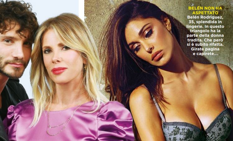 Stefano De Martino, Belen Rodriguez e Alessia Marcuzzi