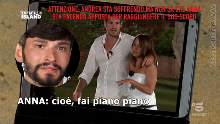 Temptation Island: Anna umilia Andrea e gli tende un “tranello”, lui spacca tutto (VIDEO) preview