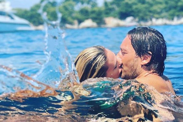 Francesco Totti e Ilary Blasi