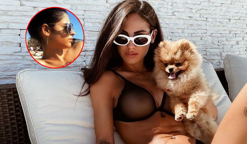 La figlia del marò corteggia Giulia De Lellis e le scrive un commento bollente preview