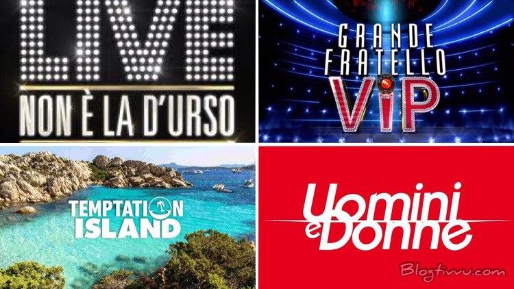 Mediaset, ecco quando iniziano i programmi TV: da Uomini e Donne, al GF Vip e Live Non è la d’Urso preview