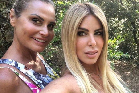 Simona Ventura e Loredana Lecciso