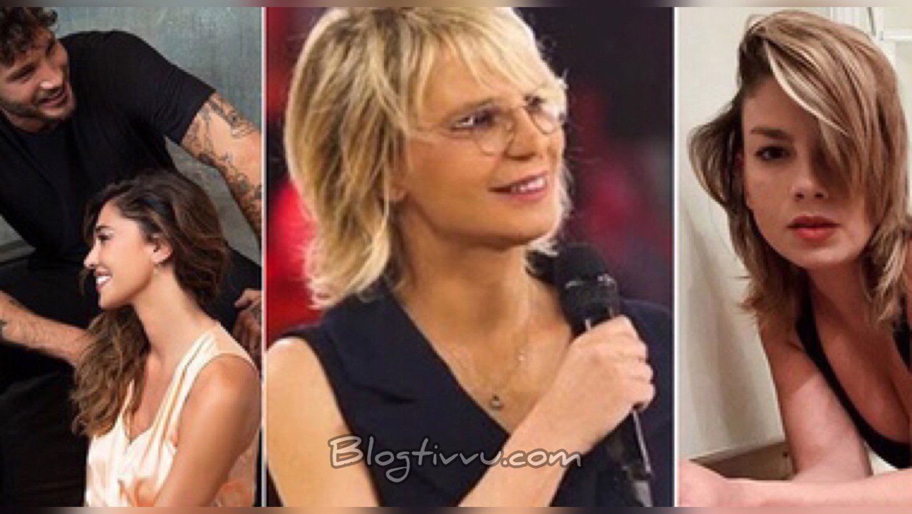 Stefano De Martino, Belen Rodriguez, Maria De Filippi ed Emma Marrone
