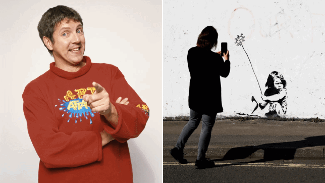 Neil Buchanan è Bansky? L’ex conduttore di Art Attack interviene article-post