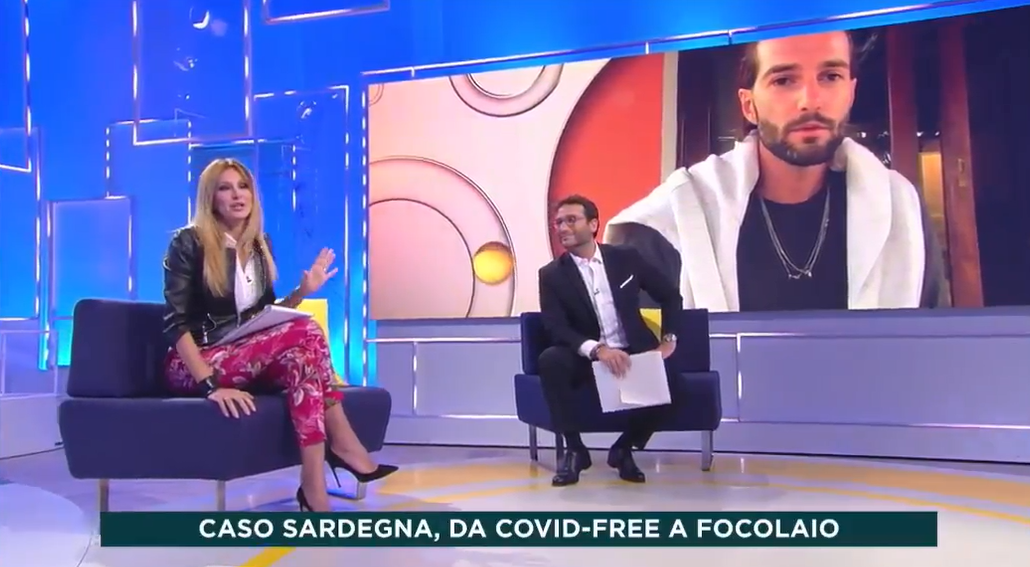 “Ogni Mattina”: Adriana Volpe “bacchetta” Andrea Melchiorre positivo al Covid19 article-post