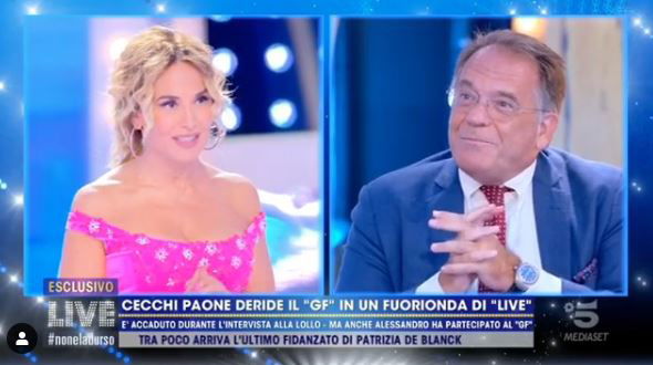 “Sembravi un asino”, Barbara d’Urso e il “caffeuccio” per Alessandro Cecchi Paone