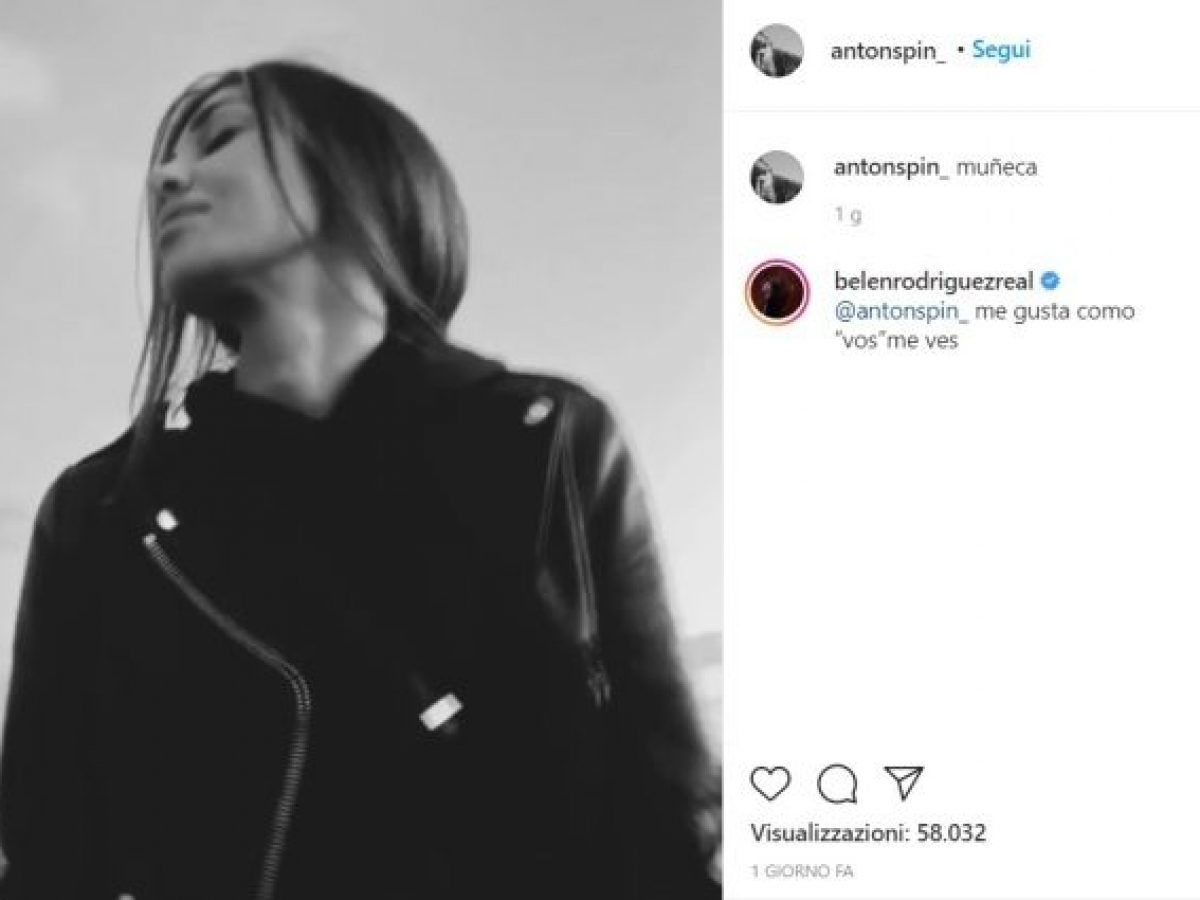 “Mi piace come mi vedi”, Belen Rodriguez commenta Antonino Spinalbese (VIDEO) article-post