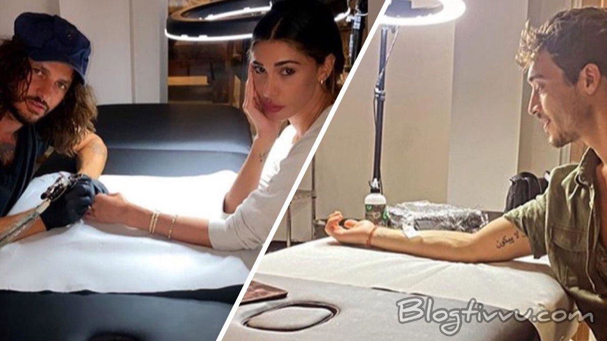 “Chupito”, Belen Rodriguez e Antonino Spinalbese: tatuaggio in comune, ecco perché article-post