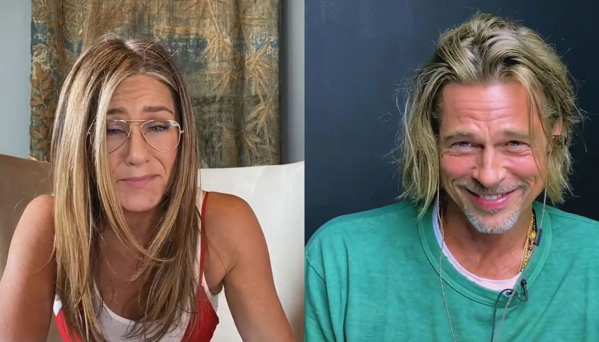Jennifer Aniston e Brad Pitt