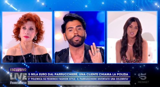“Antonella Mosetti mi deve 600 euro”, Federico Fashion Style a Live “Mi ha bloccato sul telefono” (VIDEO) preview