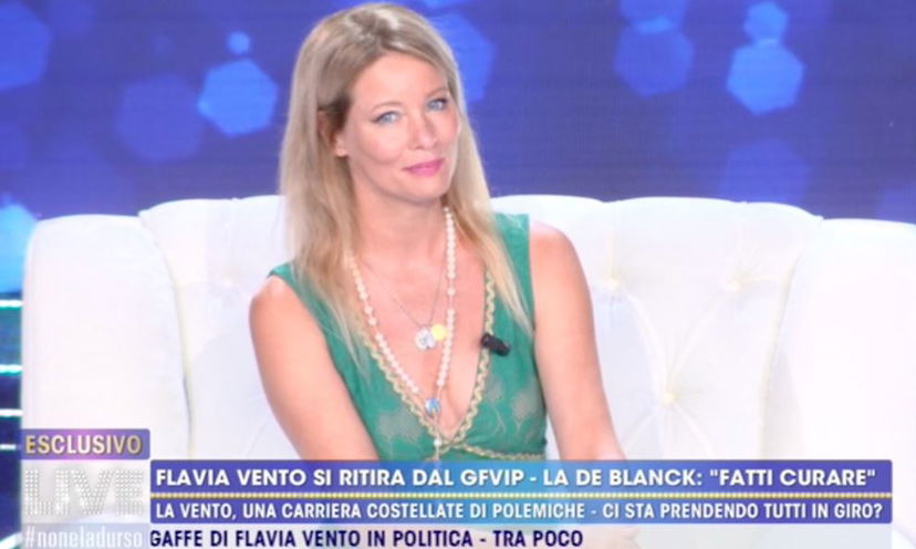 GF Vip, Flavia Vento vuota il sacco: “Ho mentito…”, veri motivi dell’abbandono preview