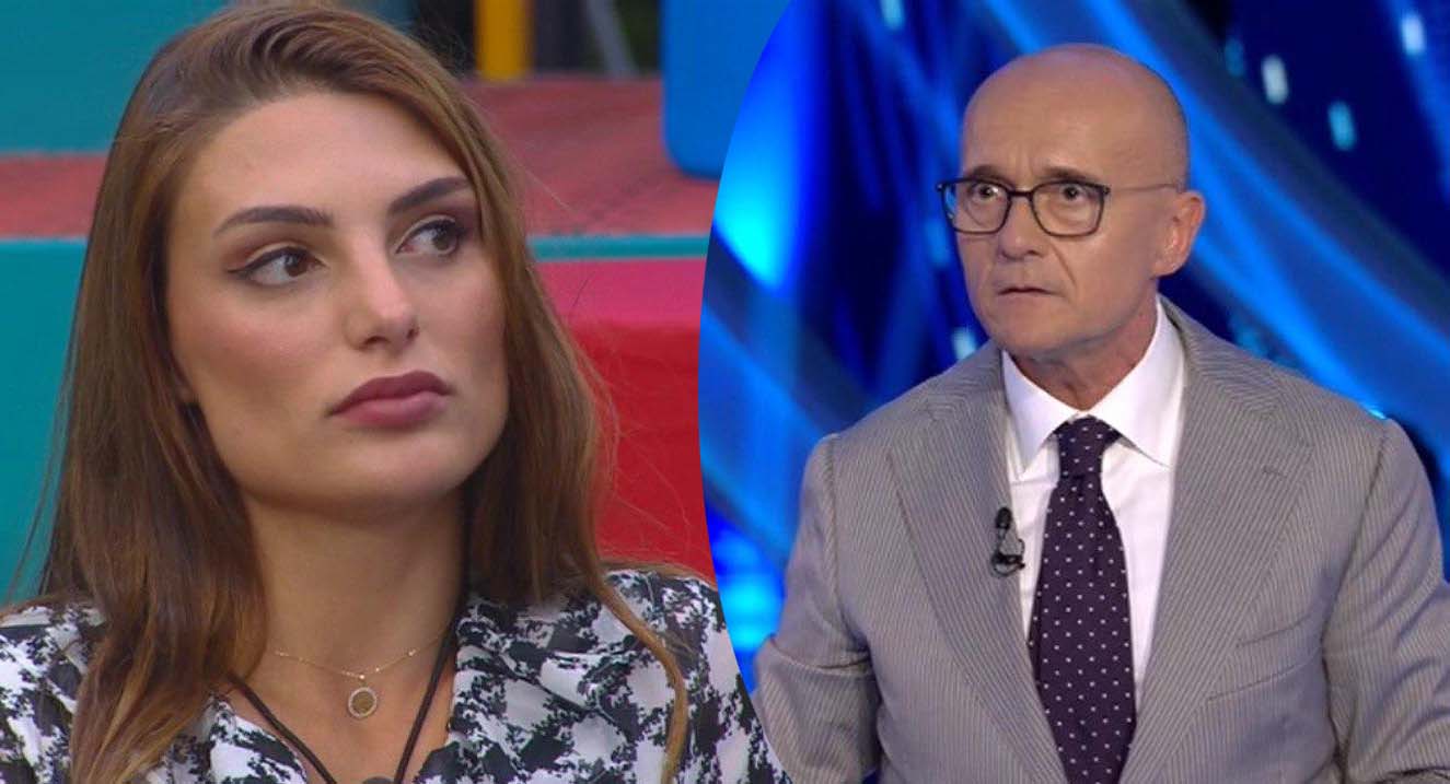 Franceska Pepe e Alfonso Signorini