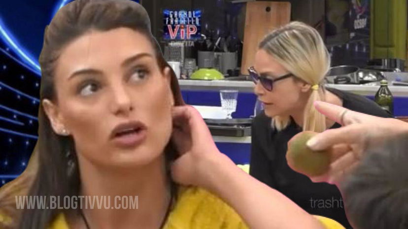 GF Vip, Stefania Orlando “sbrocca” con Franceska Pepe: il kiwi della discordia (VIDEO) preview