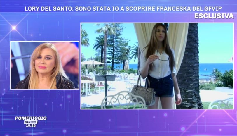 GF Vip, Franceska Pepe ha recitato in The Lady di Lory Del Santo: ecco la prova video preview