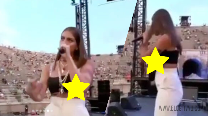 Gaia Gozzi fuori di… seno, incidente hot all’Arena di Verona (VIDEO) preview
