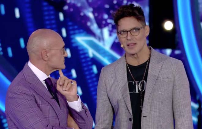 Alfonso Signorini e Gabriel Garko