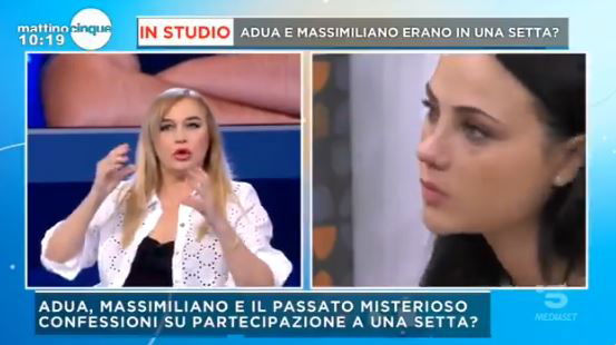 Lory Del Santo, Adua e Massimiliano