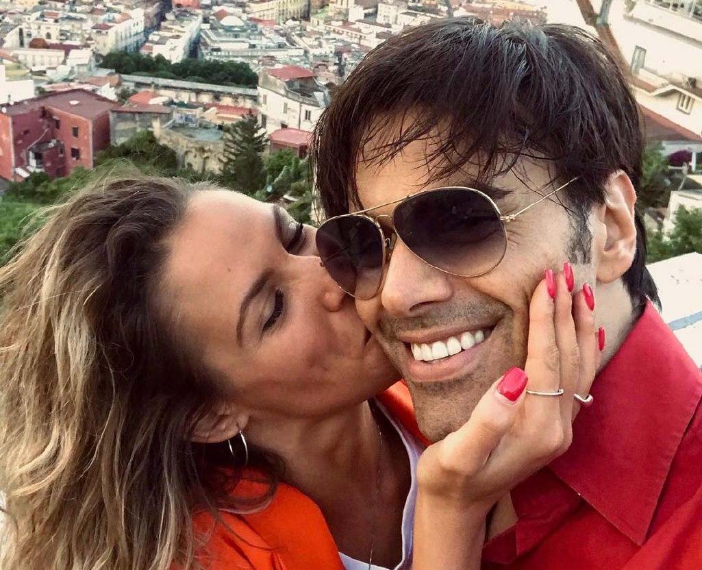 Massimiliano Morra e la fidanzata Dalila Mucedero