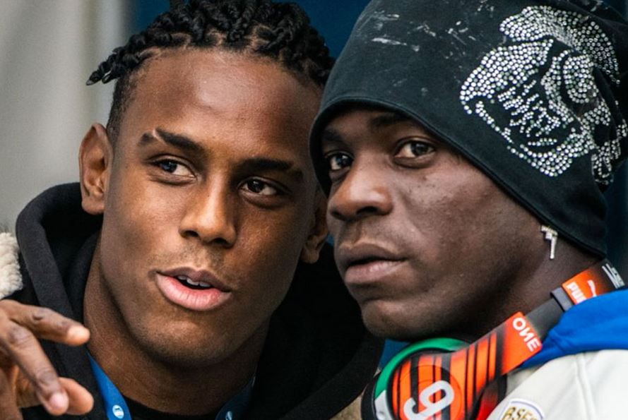 Enock Barwuah e Mario Balotelli