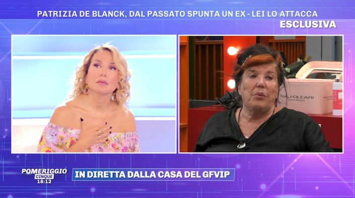 GF Vip, Patrizia De Blanck e la dolorosa confessione, Barbara d’Urso: “Sono sotto choc” preview