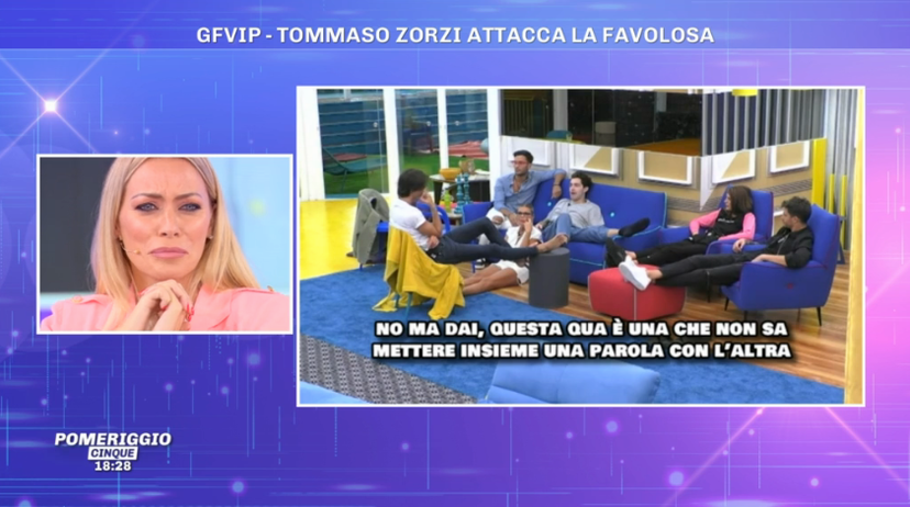 GF Vip, Tommaso Zorzi contro Loredana Favoloso: “Pazza e scroccona” – VIDEO preview