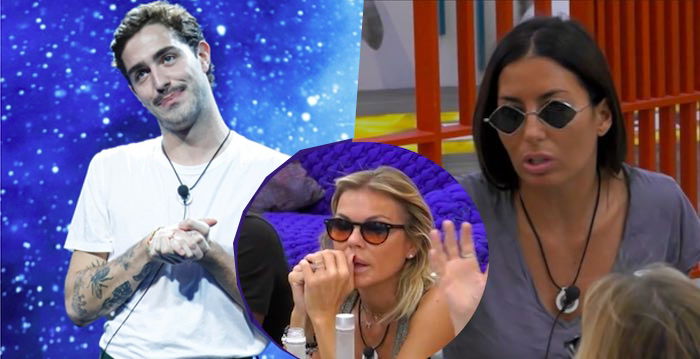 Tommaso Zorzi, Matilde Brandi e Elisabetta Gregoraci