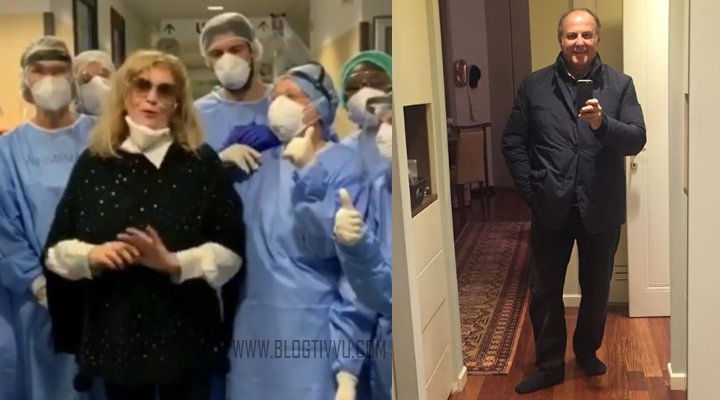 Gerry Scotti e Iva Zanicchi dopo il Covid