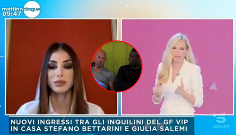 Bettarini bestemmia? Parla la fidanzata Nicoletta Larini