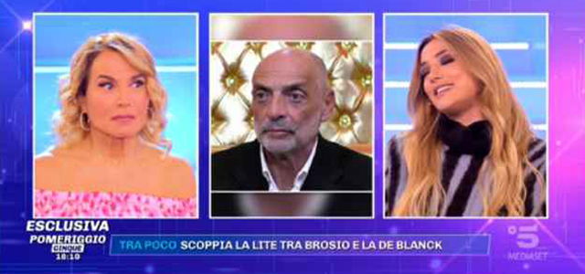 GF Vip, Soleil sbugiarda Brosio
