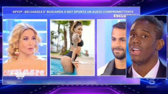 “Enock ma il tuo amico è gay?”: outing e gaffe al GF Vip, Selvaggia Roma conferma preview