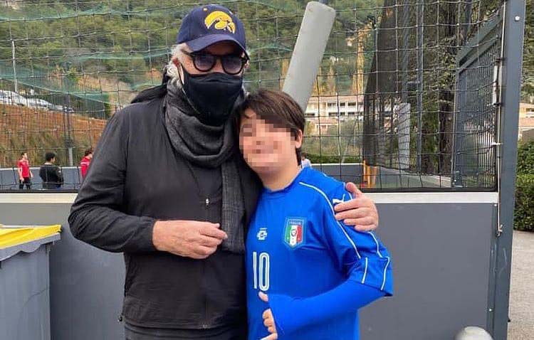 Flavio Briatore e il figlio avuto da Elisabetta Gregoraci