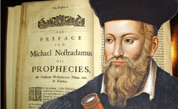 Le profezie di Nostradamus per il 2021